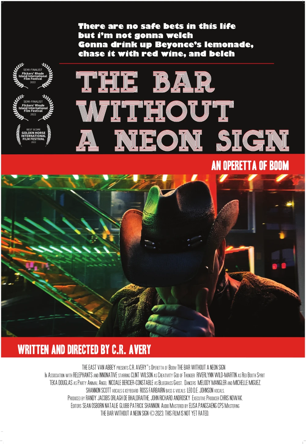 The Bar Without A Neon Sign poster